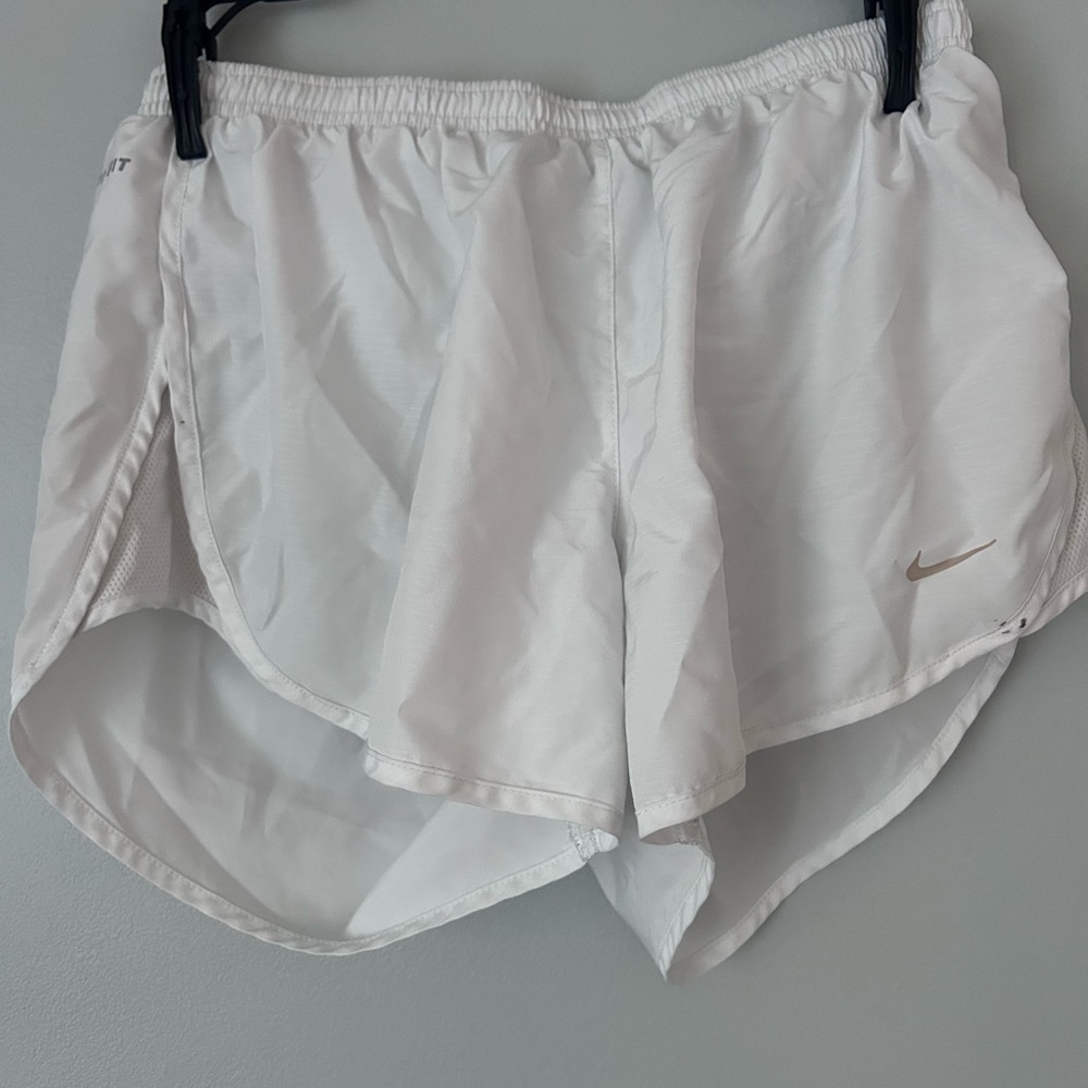 Nike Women's Athletic White Shorts